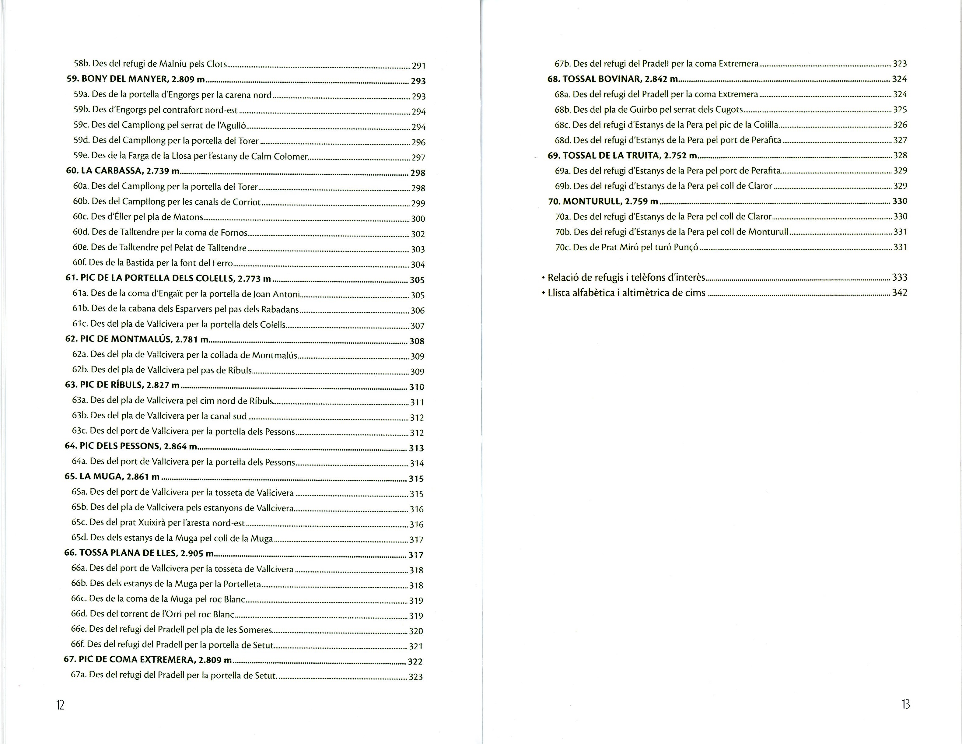Cerdanya : 223 itineraris als 70 cims principals - Miniatura 6